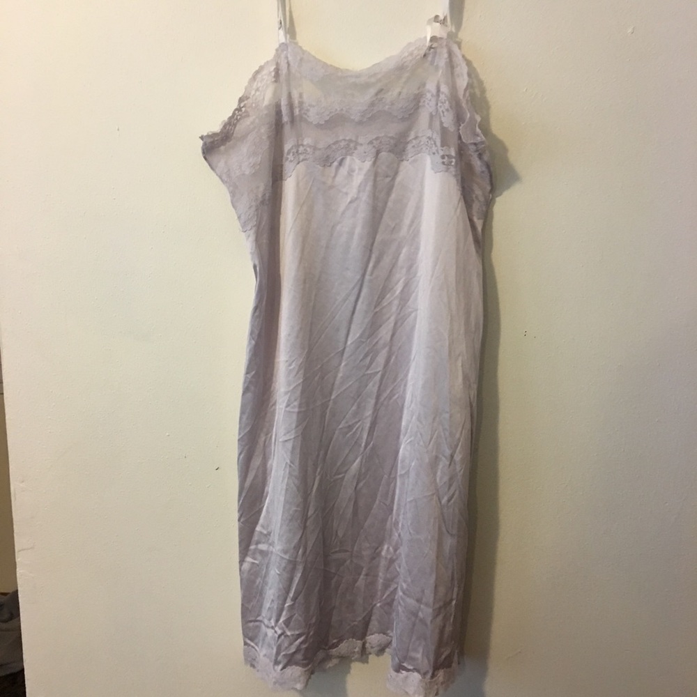 Creamy Lavender Slip/Nightgown